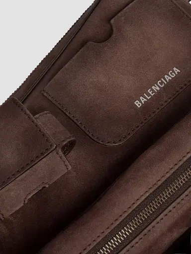 Balenciaga Men's Superbusy Messenger Bag - Light Espresso | Thumbnail 5 Balenciaga Men's Superbusy Messenger Bag - Light Espresso | Thumbnail 5