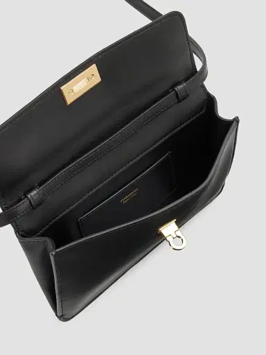 Ferragamo Women's Harley Mini Leather Crossbody Bag | Thumbnail 3 Ferragamo Women's Harley Mini Leather Crossbody Bag | Thumbnail 3