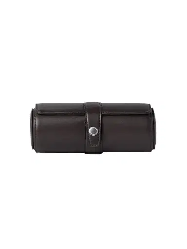 Brunello Cucinelli Smooth Calfskin Watch Holder - Brown | Thumbnail 1 Brunello Cucinelli Smooth Calfskin Watch Holder - Brown | Thumbnail 1
