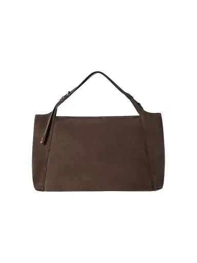 Brunello Cucinelli Women's Sartorial Shopper Bag in Suede - Pine Cone Brown | Thumbnail 1 Brunello Cucinelli Women's Sartorial Shopper Bag in Suede - Pine Cone Brown | Thumbnail 1