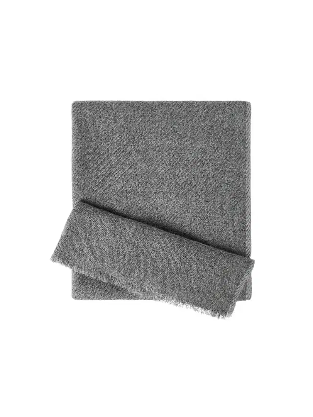 Men's Cashmere Scarf Grey Men's Cashmere Scarf Grey