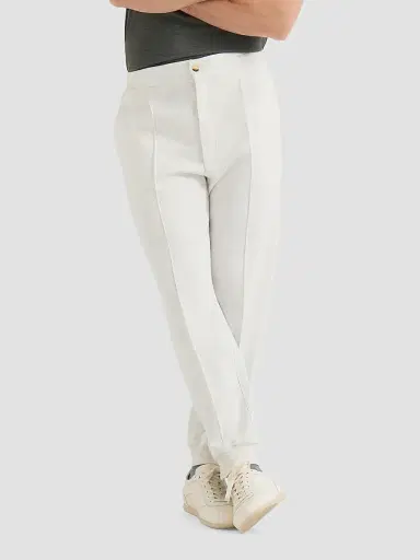 Brunello Cucinelli Men's Techno Cotton French Terry Double Cloth Trousers - Travertine | Thumbnail 5 Brunello Cucinelli Men's Techno Cotton French Terry Double Cloth Trousers - Travertine | Thumbnail 5