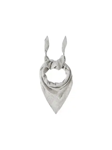 Brunello Cucinelli Women's Cashmere Scarf with Shiny Details - Light Grey | Thumbnail 1 Brunello Cucinelli Women's Cashmere Scarf with Shiny Details - Light Grey | Thumbnail 1