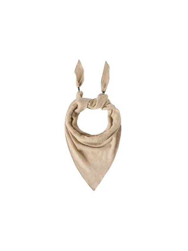 Women's Cashmere Scarf with Shiny Details - Beige Women's Cashmere Scarf with Shiny Details - Beige