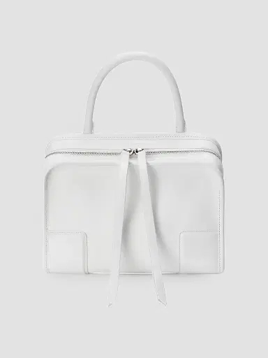 LOEWE Women's Amazona Leather Top Handle Bag - White | Thumbnail 7 LOEWE Women's Amazona Leather Top Handle Bag - White | Thumbnail 7