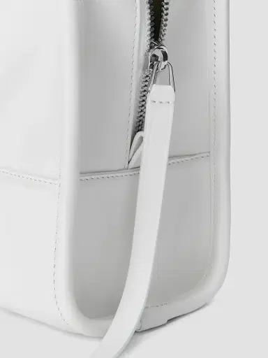 LOEWE Women's Amazona Leather Top Handle Bag - White | Thumbnail 9 LOEWE Women's Amazona Leather Top Handle Bag - White | Thumbnail 9