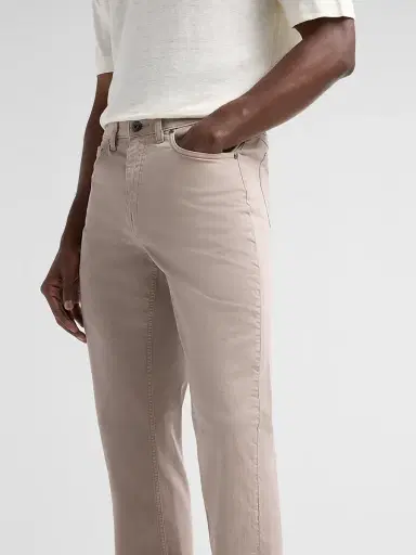 Bugatchi Men's Denim Tapered Jeans - Walnut | Thumbnail 5 Bugatchi Men's Denim Tapered Jeans - Walnut | Thumbnail 5