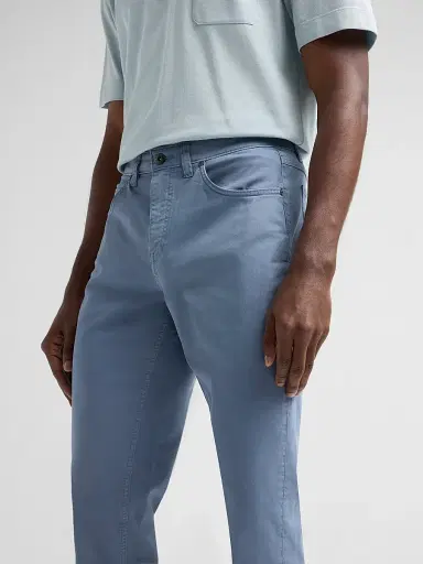 Bugatchi Men's Denim Tapered Jeans - Steel | Thumbnail 5 Bugatchi Men's Denim Tapered Jeans - Steel | Thumbnail 5
