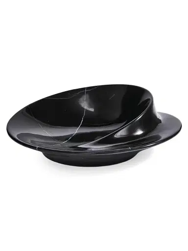 Zaha Hadid Design Swirl Marble Bowl - Black | Thumbnail 2 Zaha Hadid Design Swirl Marble Bowl - Black | Thumbnail 2