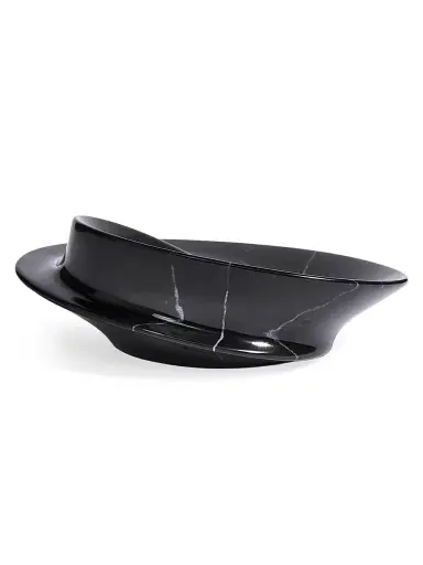 Zaha Hadid Design Swirl Marble Bowl - Black | Thumbnail 3 Zaha Hadid Design Swirl Marble Bowl - Black | Thumbnail 3