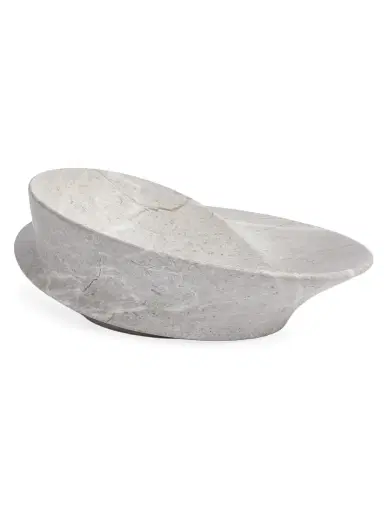 Zaha Hadid Design Swirl Marble Bowl, Small - Grey | Thumbnail 3 Zaha Hadid Design Swirl Marble Bowl, Small - Grey | Thumbnail 3