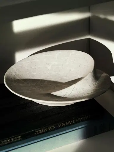 Zaha Hadid Design Swirl Marble Bowl, Small - Grey | Thumbnail 4 Zaha Hadid Design Swirl Marble Bowl, Small - Grey | Thumbnail 4