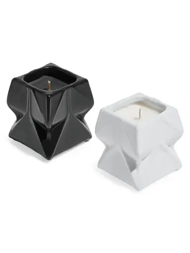 Zaha Hadid Design Prime Scented Candle Duo - White Black | Thumbnail 2 Zaha Hadid Design Prime Scented Candle Duo - White Black | Thumbnail 2