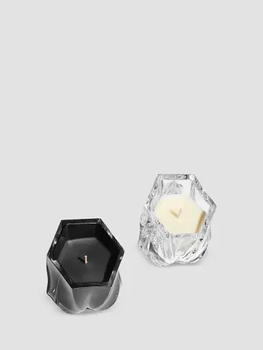 Zaha Hadid Design Shimmer Scented Candle 2-Piece Set - White Black | Thumbnail 2 Zaha Hadid Design Shimmer Scented Candle 2-Piece Set - White Black | Thumbnail 2