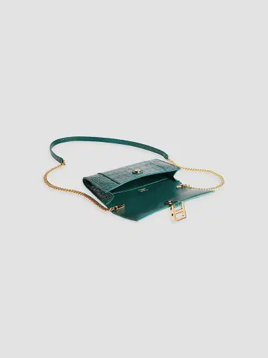Balenciaga Women's Hourglass Wallet on Chain | Thumbnail 4 Balenciaga Women's Hourglass Wallet on Chain | Thumbnail 4