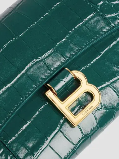 Balenciaga Women's Hourglass Wallet on Chain | Thumbnail 5 Balenciaga Women's Hourglass Wallet on Chain | Thumbnail 5