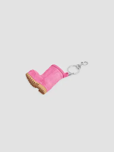 Balenciaga Women's Mini Alaska Boot Charm-Keychain - Pink | Thumbnail 2 Balenciaga Women's Mini Alaska Boot Charm-Keychain - Pink | Thumbnail 2