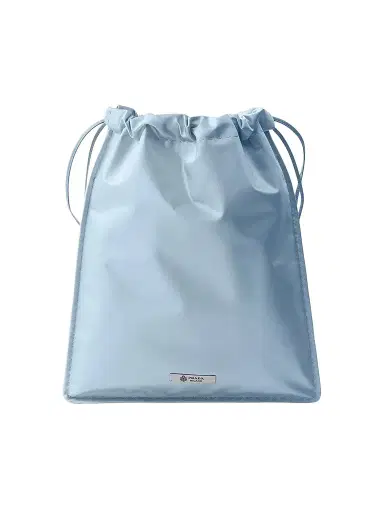 Prada Women's Wish Silk Duchesse Pouch - Blue | Thumbnail 1 Prada Women's Wish Silk Duchesse Pouch - Blue | Thumbnail 1