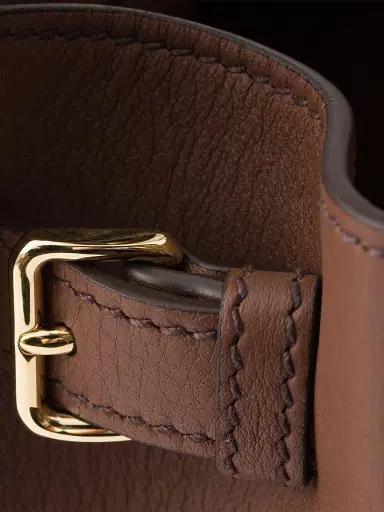 Prada Women's Prelude Leather Top Handle Bag - Dark Brown | Thumbnail 6 Prada Women's Prelude Leather Top Handle Bag - Dark Brown | Thumbnail 6
