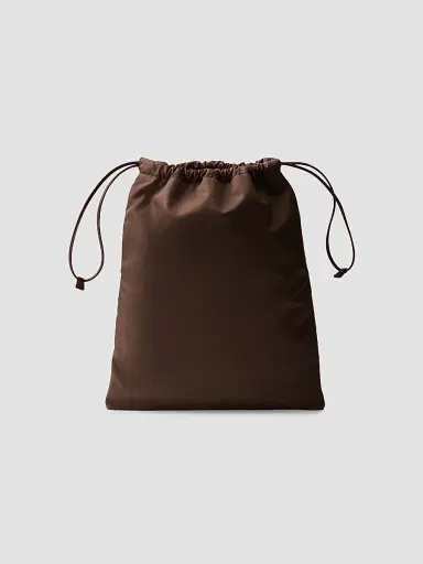 Prada Women's Wish Re-Nylon Pouch - Dark Brown | Thumbnail 2 Prada Women's Wish Re-Nylon Pouch - Dark Brown | Thumbnail 2