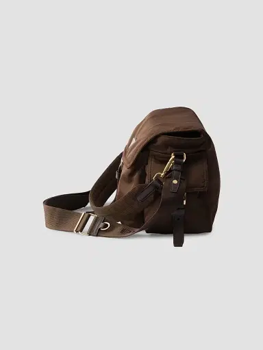 Prada Women's Explore Re-Nylon Shoulder Bag - Dark Brown | Thumbnail 5 Prada Women's Explore Re-Nylon Shoulder Bag - Dark Brown | Thumbnail 5