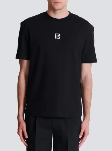 Balmain T-shirt with embroidered logo | Thumbnail 7 Balmain T-shirt with embroidered logo | Thumbnail 7