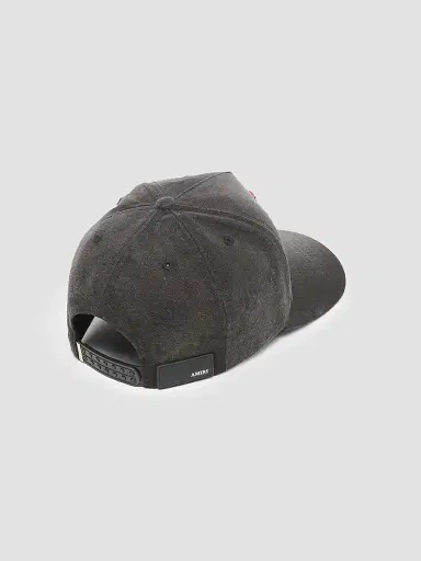 Amiri Men's MA Distressed Baseball Cap - Black | Thumbnail 2 Amiri Men's MA Distressed Baseball Cap - Black | Thumbnail 2