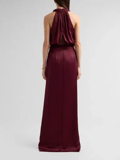 Ramy Brook Women's Charmayne Sleeveless Gown - Cranberry | Thumbnail 3 Ramy Brook Women's Charmayne Sleeveless Gown - Cranberry | Thumbnail 3