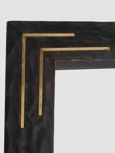 Arteriors Moses Mango Wood & Antique Brass Rectangular Mirror - Brown | Thumbnail 6 Arteriors Moses Mango Wood & Antique Brass Rectangular Mirror - Brown | Thumbnail 6