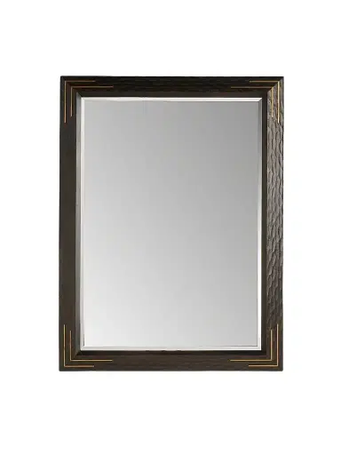 Arteriors Moses Mango Wood & Antique Brass Rectangular Mirror - Brown | Thumbnail 1 Arteriors Moses Mango Wood & Antique Brass Rectangular Mirror - Brown | Thumbnail 1