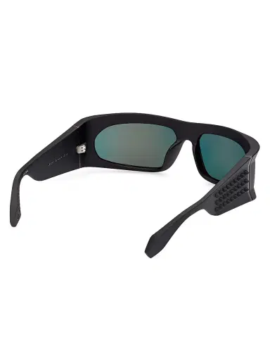 Christian Louboutin Men's 64MM Shield Sunglasses - Matte Black Flash Red | Thumbnail 6 Christian Louboutin Men's 64MM Shield Sunglasses - Matte Black Flash Red | Thumbnail 6