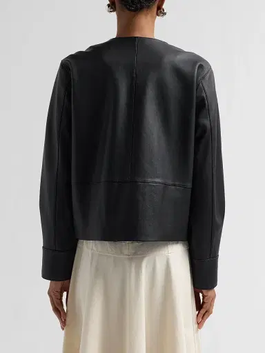Proenza Schouler White Label Women's Robin Leather Jacket | Thumbnail 3 Proenza Schouler White Label Women's Robin Leather Jacket | Thumbnail 3