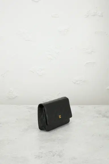 chanel Chanel Caviar Classic Wallet On Chain | Thumbnail 4 chanel Chanel Caviar Classic Wallet On Chain | Thumbnail 4