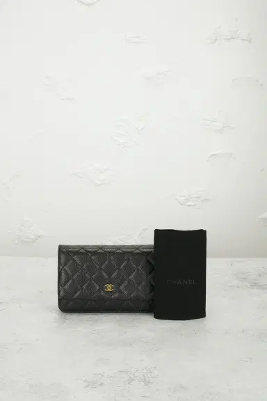 chanel Chanel Caviar Classic Wallet On Chain | Thumbnail 9 chanel Chanel Caviar Classic Wallet On Chain | Thumbnail 9