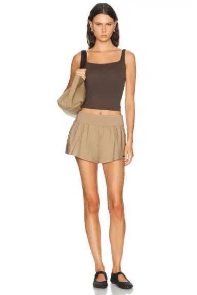 Skims Woven Cotton Short | Thumbnail 5 Skims Woven Cotton Short | Thumbnail 5