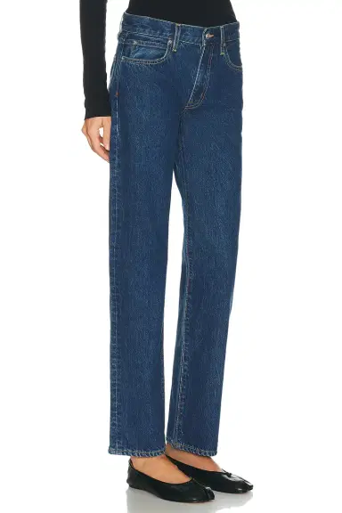 SLVRLAKE Chloe Low Rise Straight Leg | Thumbnail 2 SLVRLAKE Chloe Low Rise Straight Leg | Thumbnail 2