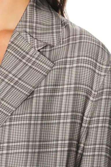 Acne Studios Junida Check Fluid Suit Jacket | Thumbnail 5 Acne Studios Junida Check Fluid Suit Jacket | Thumbnail 5