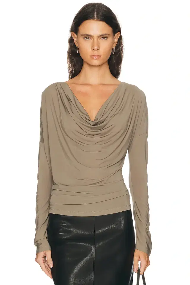 Cowl Long Sleeve Top Cowl Long Sleeve Top