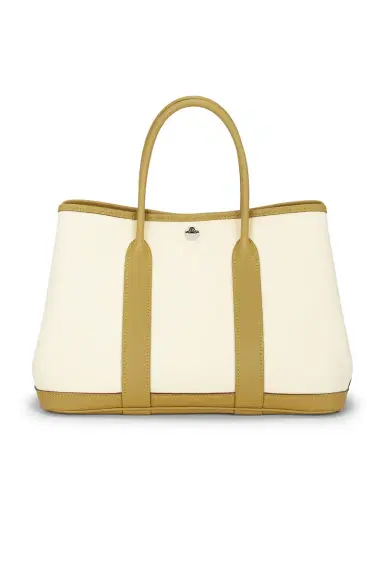 FWRD Renew Hermes Toile & Leather Garden Party 30 Tote Bag | Thumbnail 1 FWRD Renew Hermes Toile & Leather Garden Party 30 Tote Bag | Thumbnail 1