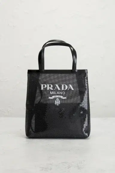 FWRD Renew Prada Rete Paillettes Tote Bag | Thumbnail 2 FWRD Renew Prada Rete Paillettes Tote Bag | Thumbnail 2