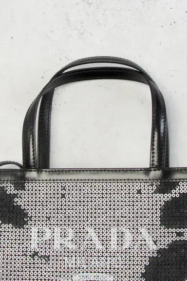 FWRD Renew Prada Rete Paillettes Tote Bag | Thumbnail 8 FWRD Renew Prada Rete Paillettes Tote Bag | Thumbnail 8