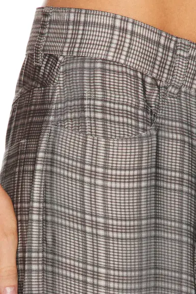 Acne Studios Poltana Check Fluid Trouser | Thumbnail 6 Acne Studios Poltana Check Fluid Trouser | Thumbnail 6