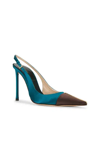 Tom Ford Satin Slingback Pump | Thumbnail 2 Tom Ford Satin Slingback Pump | Thumbnail 2