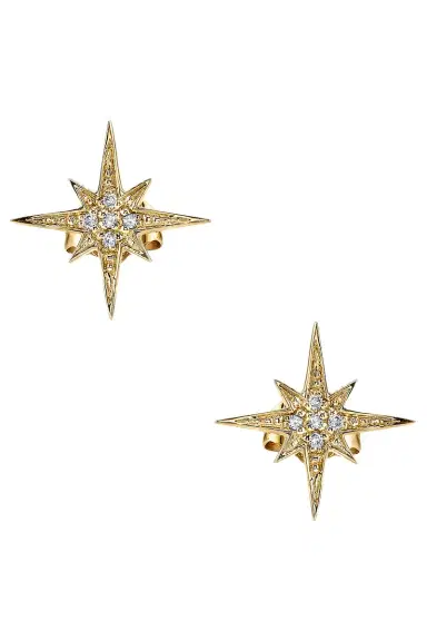 Sydney Evan Small Starburst Stud Earrings | Thumbnail 1 Sydney Evan Small Starburst Stud Earrings | Thumbnail 1