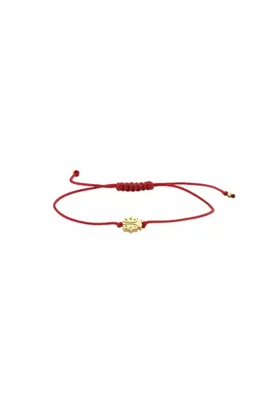 Sydney Evan Tiny Pure Ladybug Cord Bracelet | Thumbnail 2 Sydney Evan Tiny Pure Ladybug Cord Bracelet | Thumbnail 2