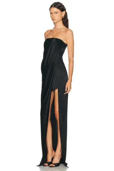 The Sei Strapless Wrap Gown | Thumbnail 3 The Sei Strapless Wrap Gown | Thumbnail 3
