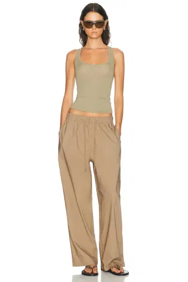 SKIMS Woven Cotton Oversized Drawstring Pant | Thumbnail 6 SKIMS Woven Cotton Oversized Drawstring Pant | Thumbnail 6