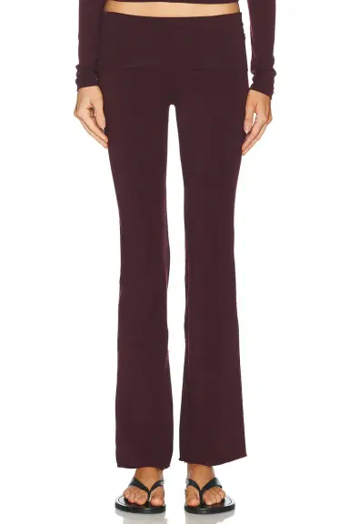 Skims Cotton Jersey Foldover Pant | Thumbnail 1 Skims Cotton Jersey Foldover Pant | Thumbnail 1