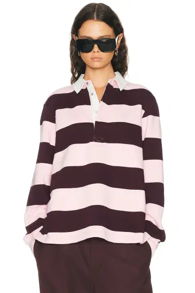 SKIMS Long Sleeve Polo | Thumbnail 1 SKIMS Long Sleeve Polo | Thumbnail 1