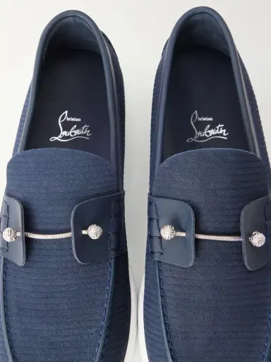 Christian Louboutin Chambeliboat Woven Leather Loafers - Men | Thumbnail 5 Christian Louboutin Chambeliboat Woven Leather Loafers - Men | Thumbnail 5